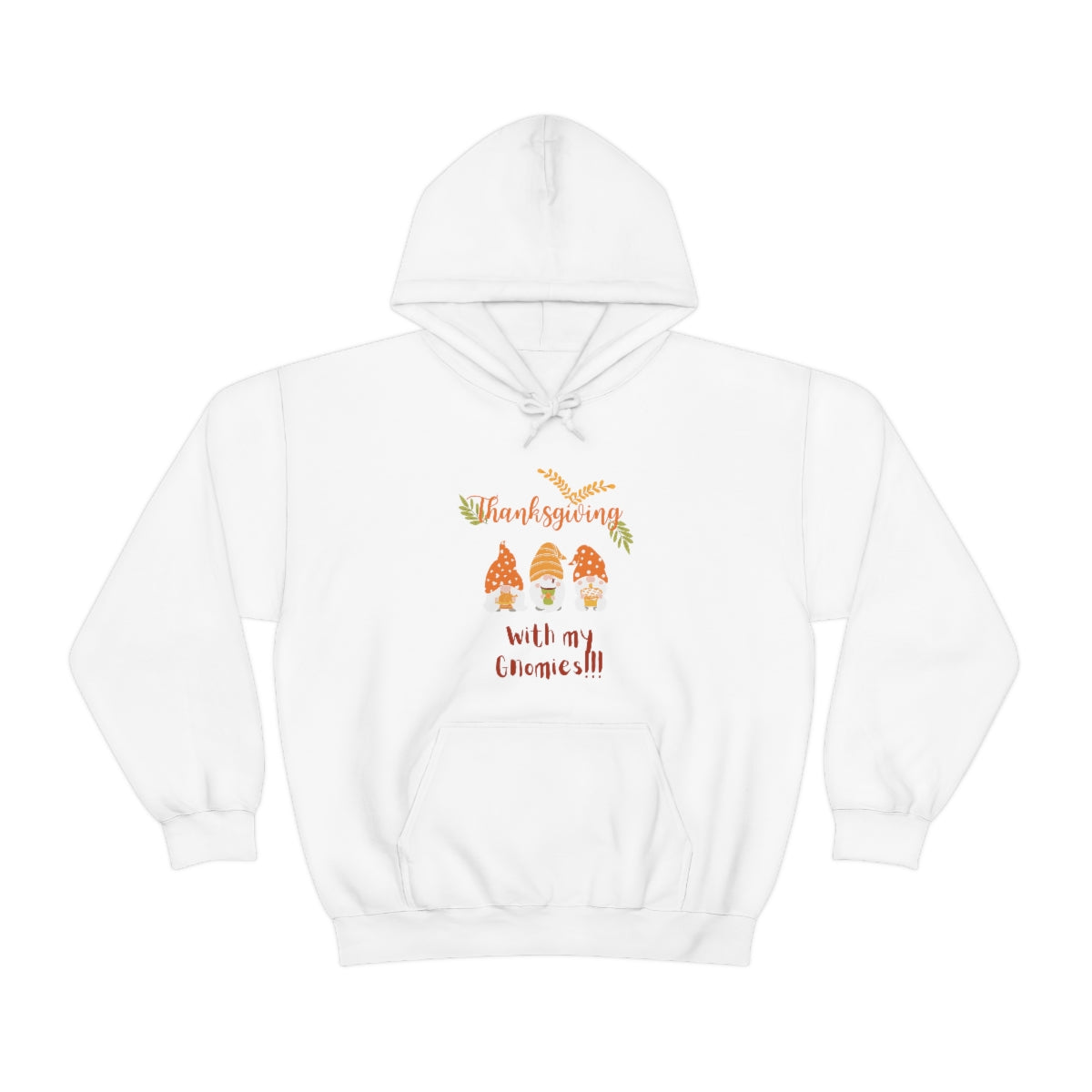 Thanksgiving With My Gnomies Unisex Heavy Blend™ Hooded Sweatshirt