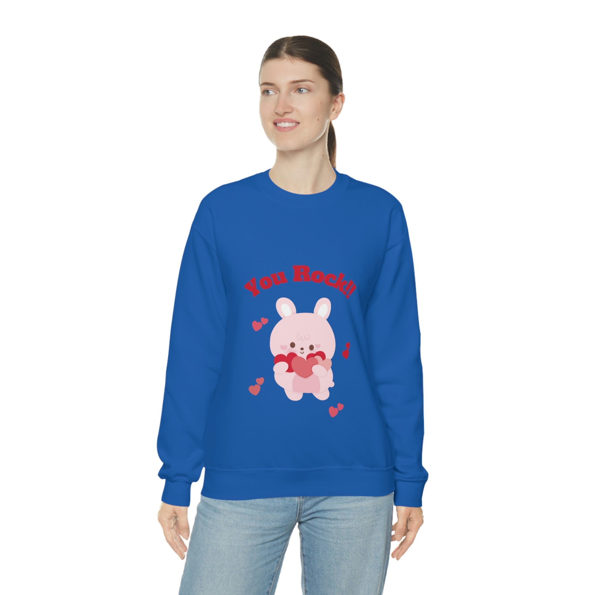 You Rock Unisex Heavy Blend™ Crewneck Sweatshirt