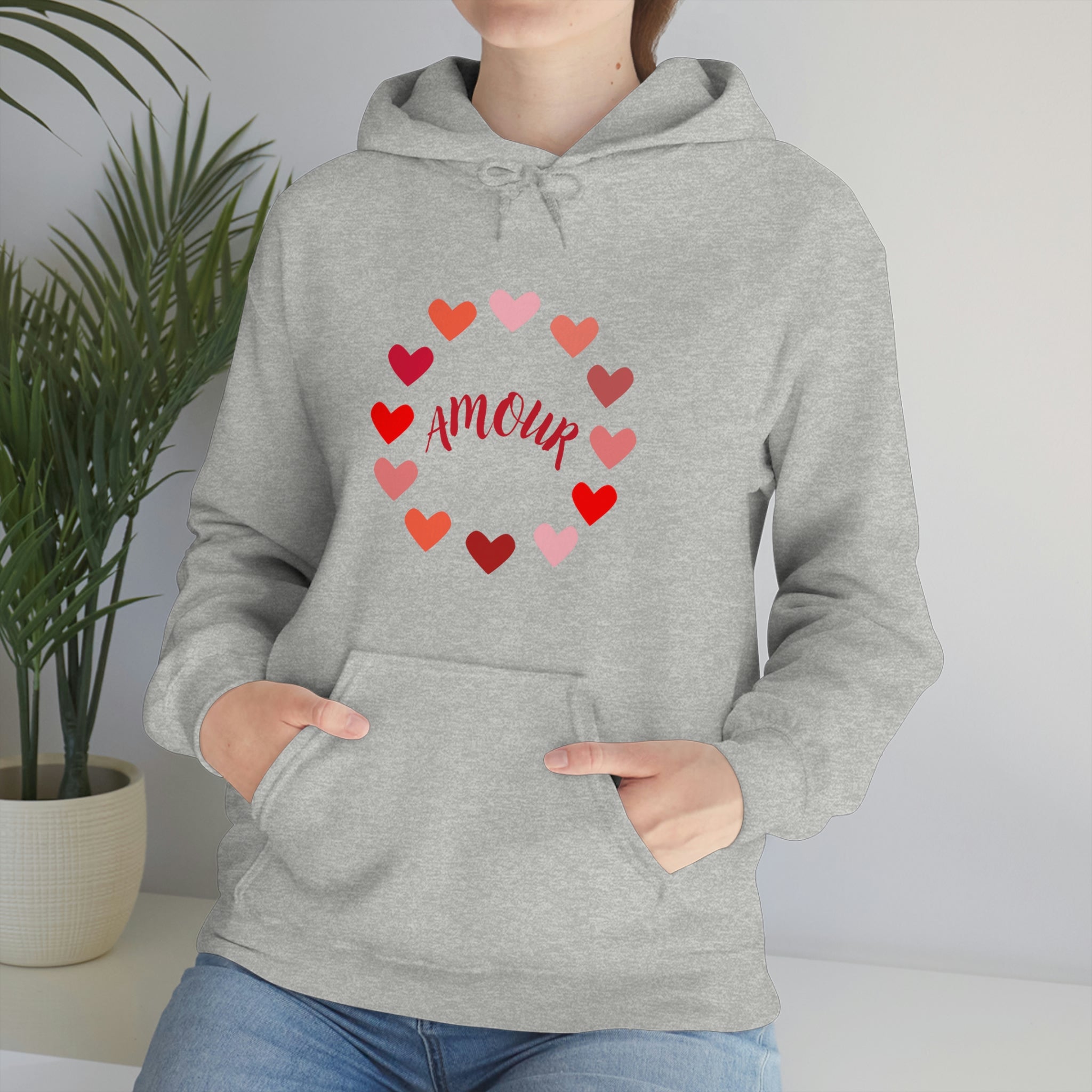 Amour Unisex Heavy Blend™ Hooded Sweatshirt