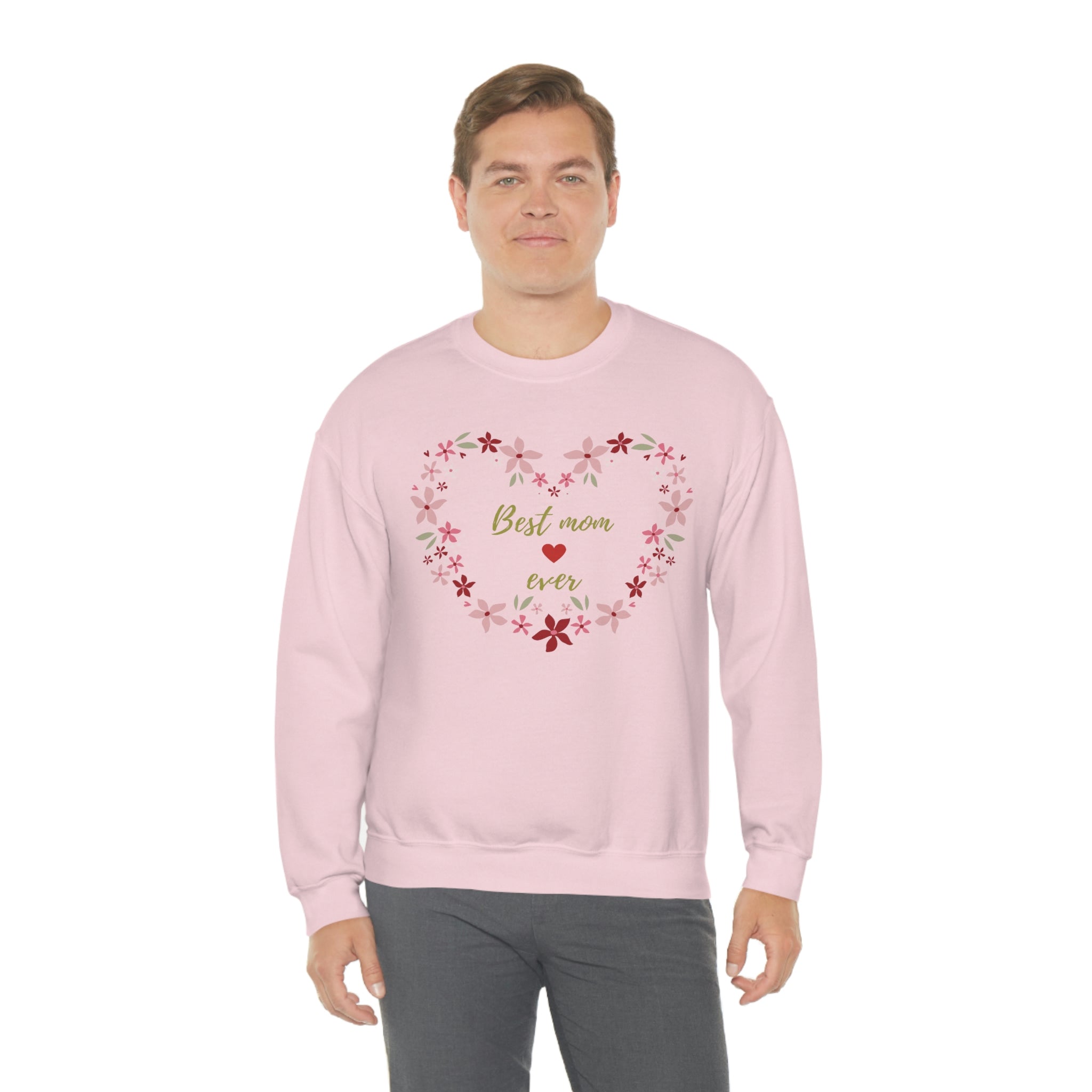 Best Mom Ever Unisex Heavy Blend™ Crewneck Sweatshirt