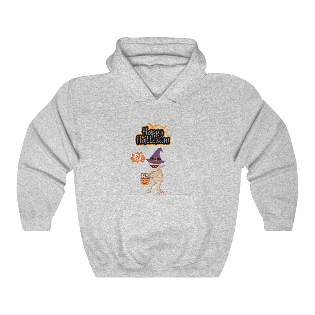 Happy Halloween Mummy Unisex Heavy Blend™ Hooded Sweatshirt