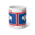 Wyoming State Flag Jumbo Mug, 20oz