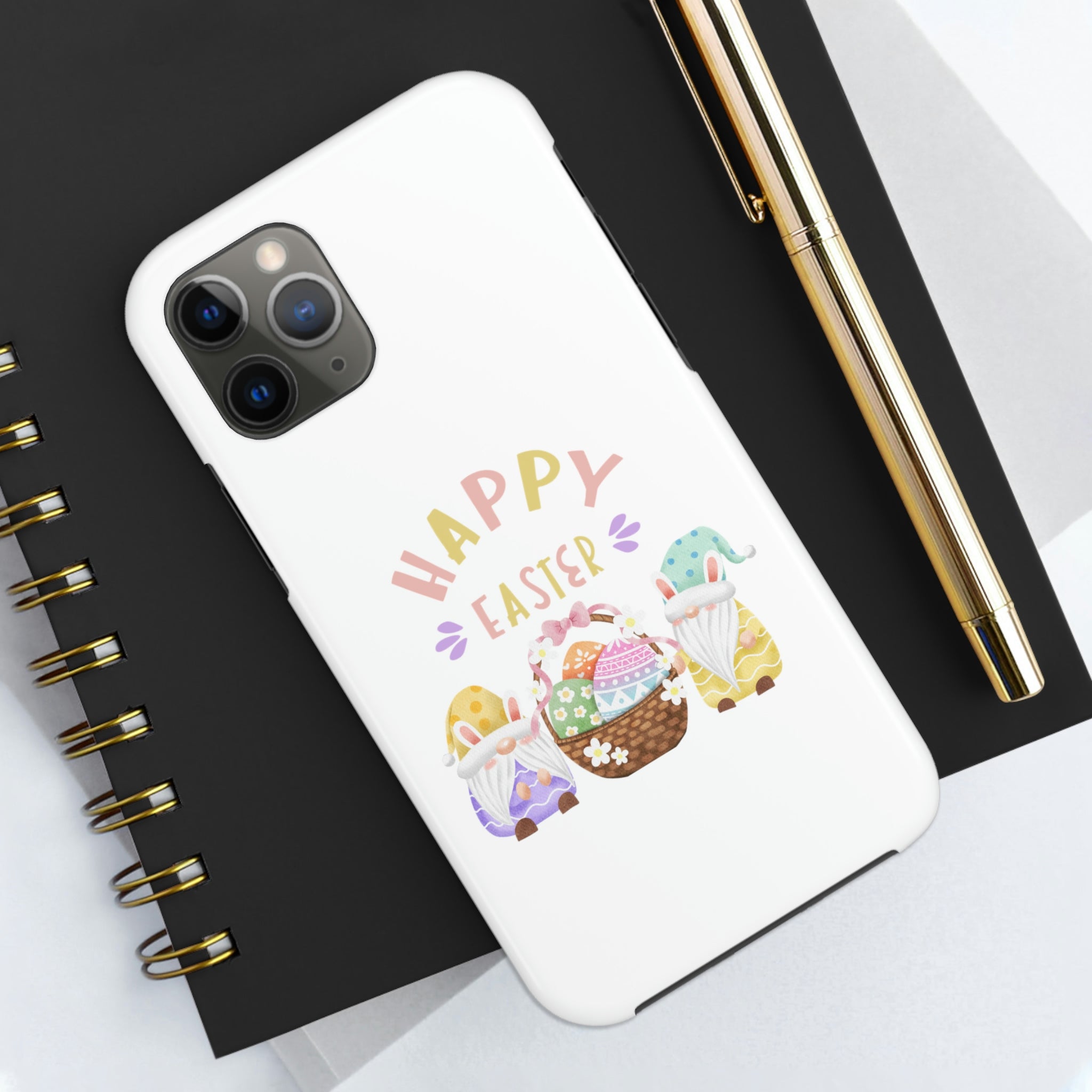 Happy Easter Gnome Tough Phone Cases, Case-Mate