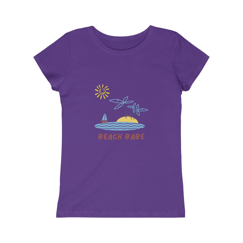 Beach Babe Girls Princess Tee