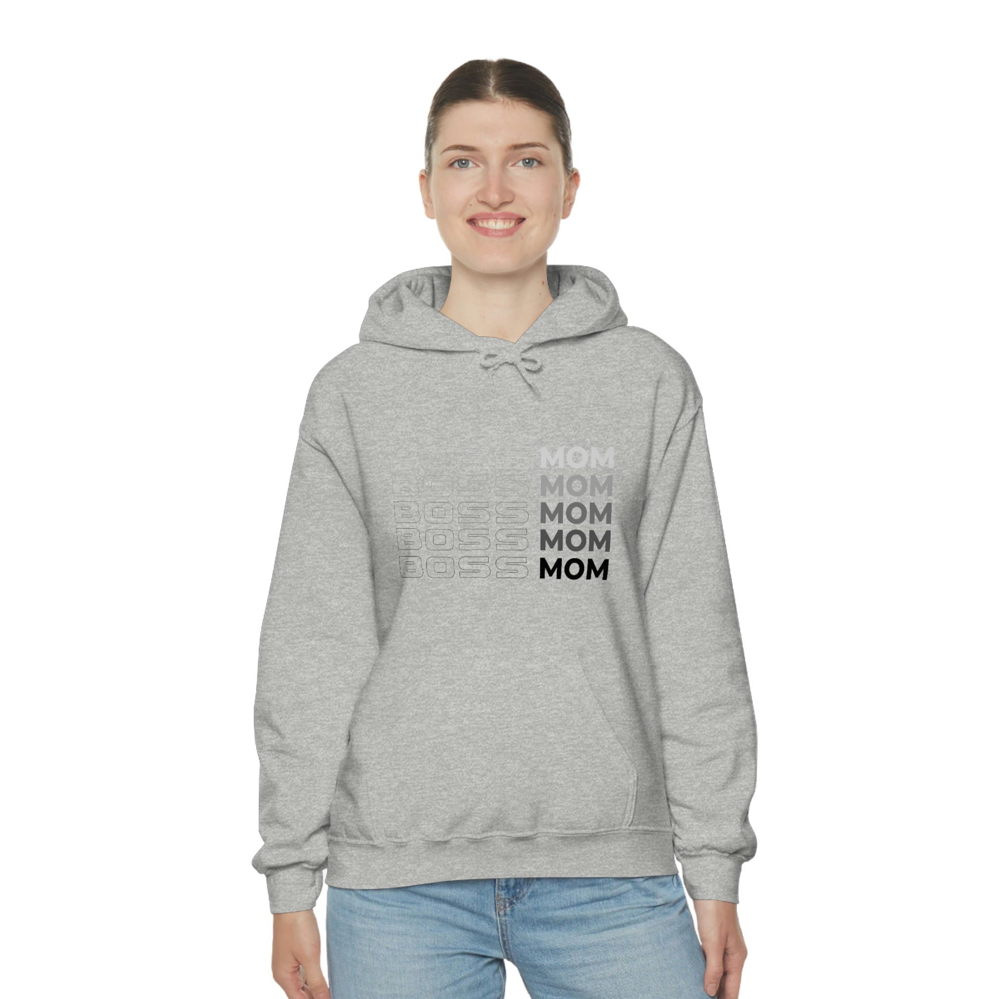 Boss Mom Unisex Heavy Blend™ Hooded Sweatshirt