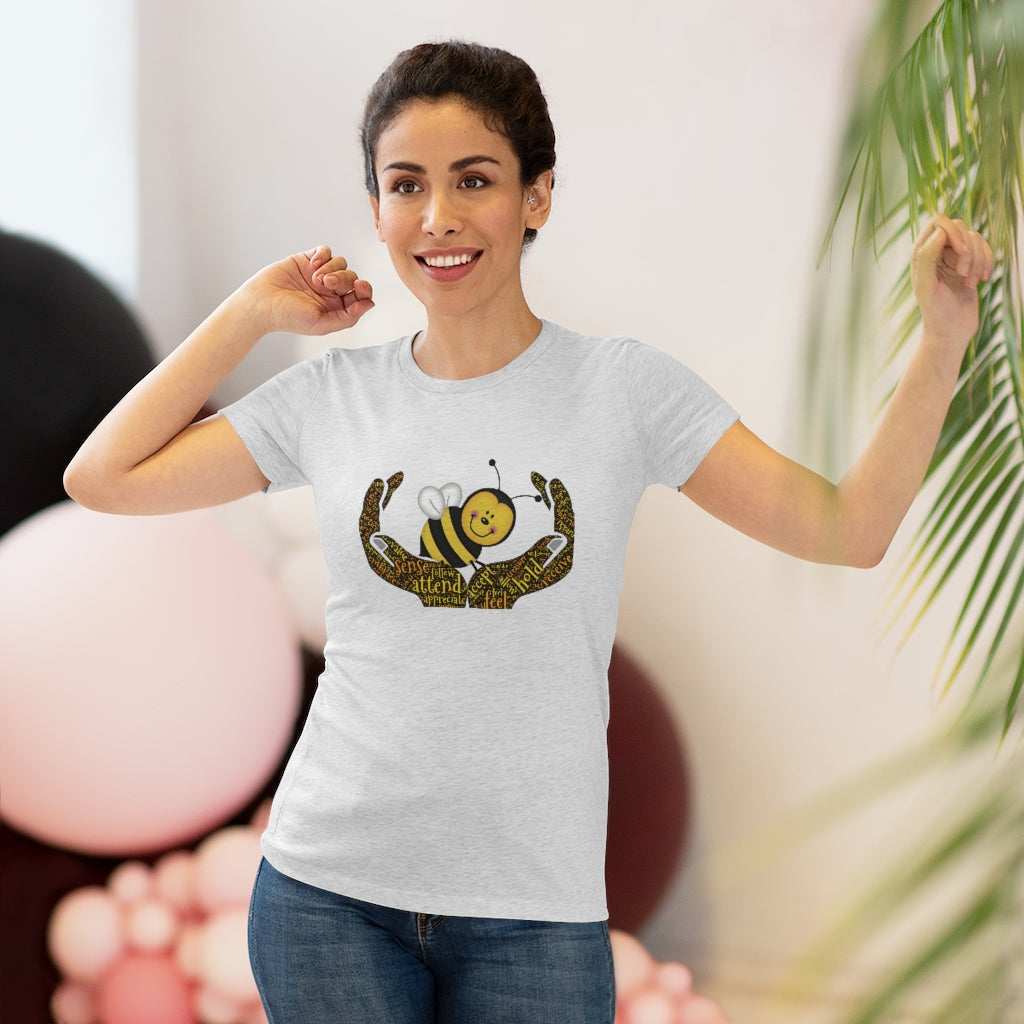 Bee Happy's Women's Triblend Tee