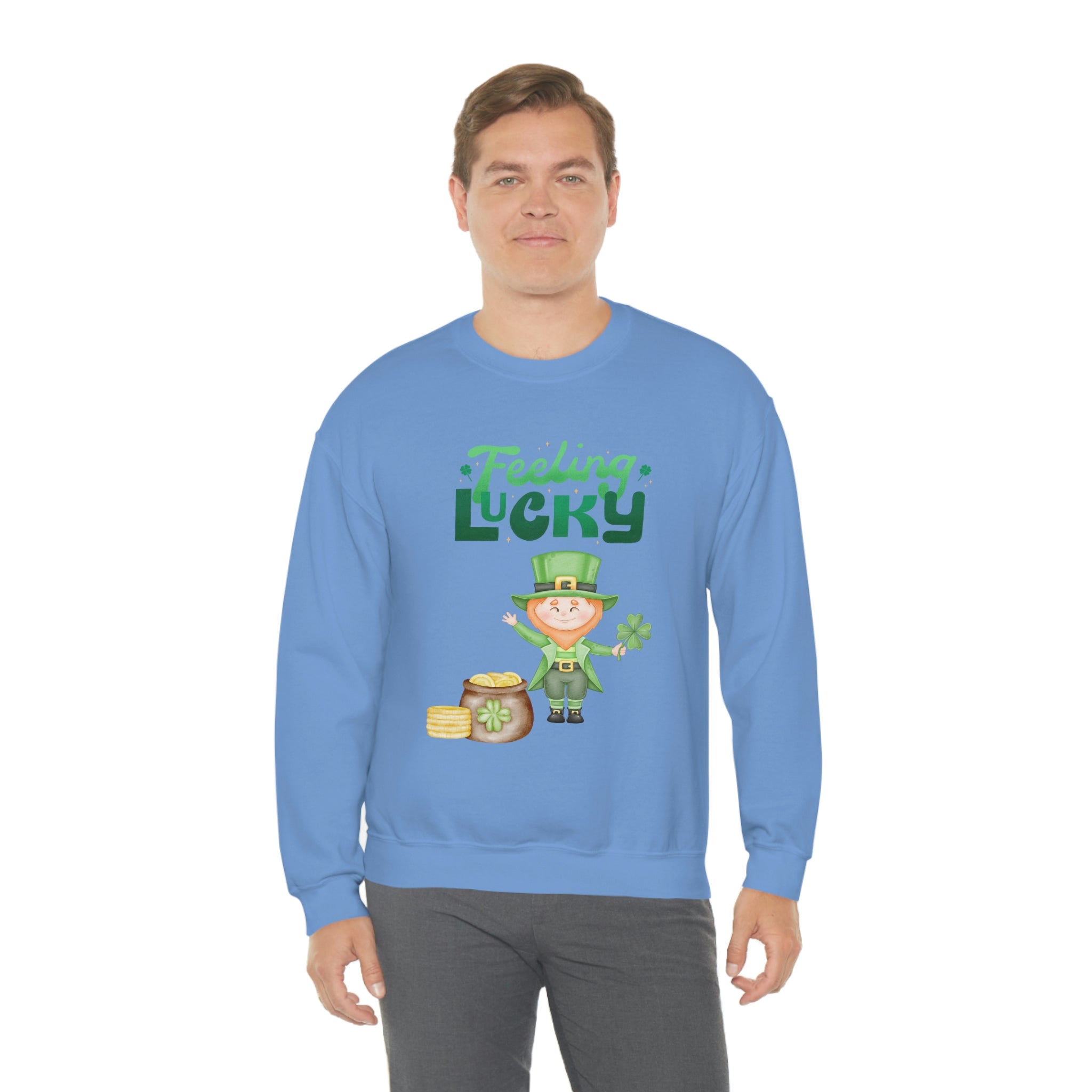 Feeling Lucky Unisex Heavy Blend™ Crewneck Sweatshirt