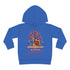 Happy Thanksgiving Turkey Pilgrim Toddler Pullover Fleece Hoodie