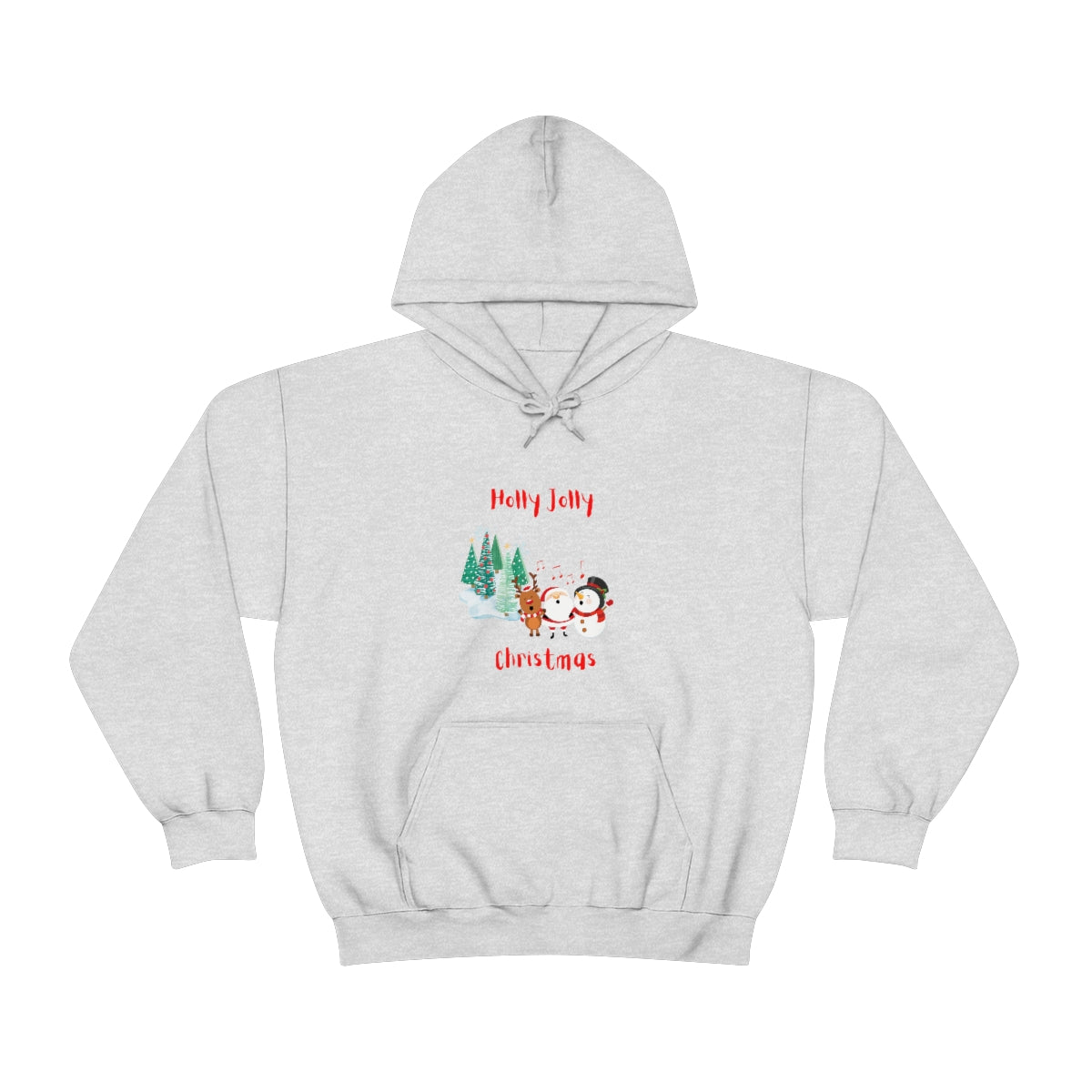 Holly Jolly Christmas Unisex Heavy Blend™ Hooded Sweatshirt