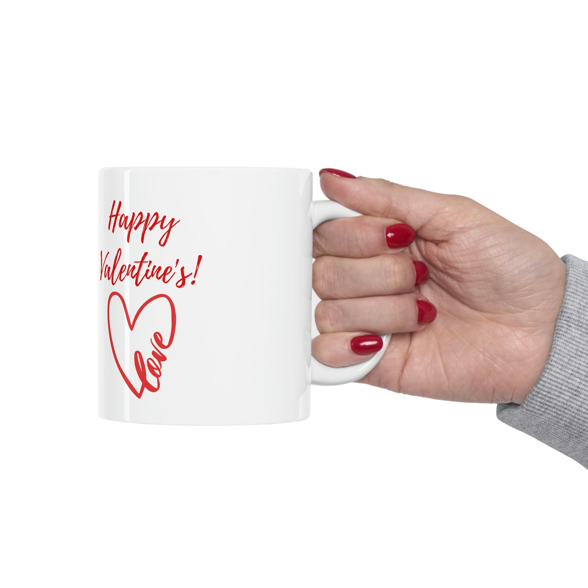 Happy Valentine's Love! Ceramic Mug 11oz