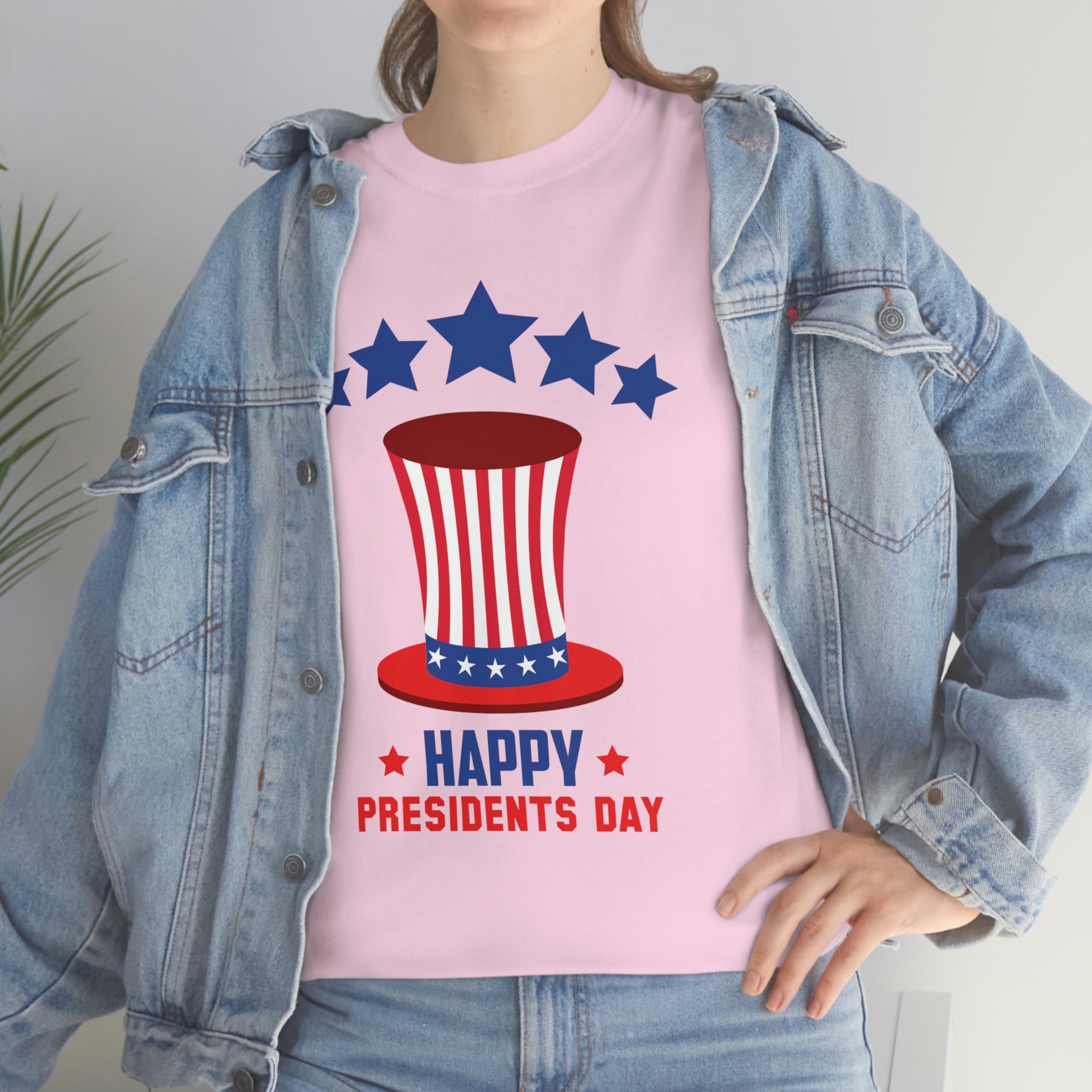 Happy President's Day Hat Unisex Heavy Cotton Tee