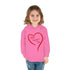 Happy Valentine's Day Toddler Pullover Fleece Hoodie