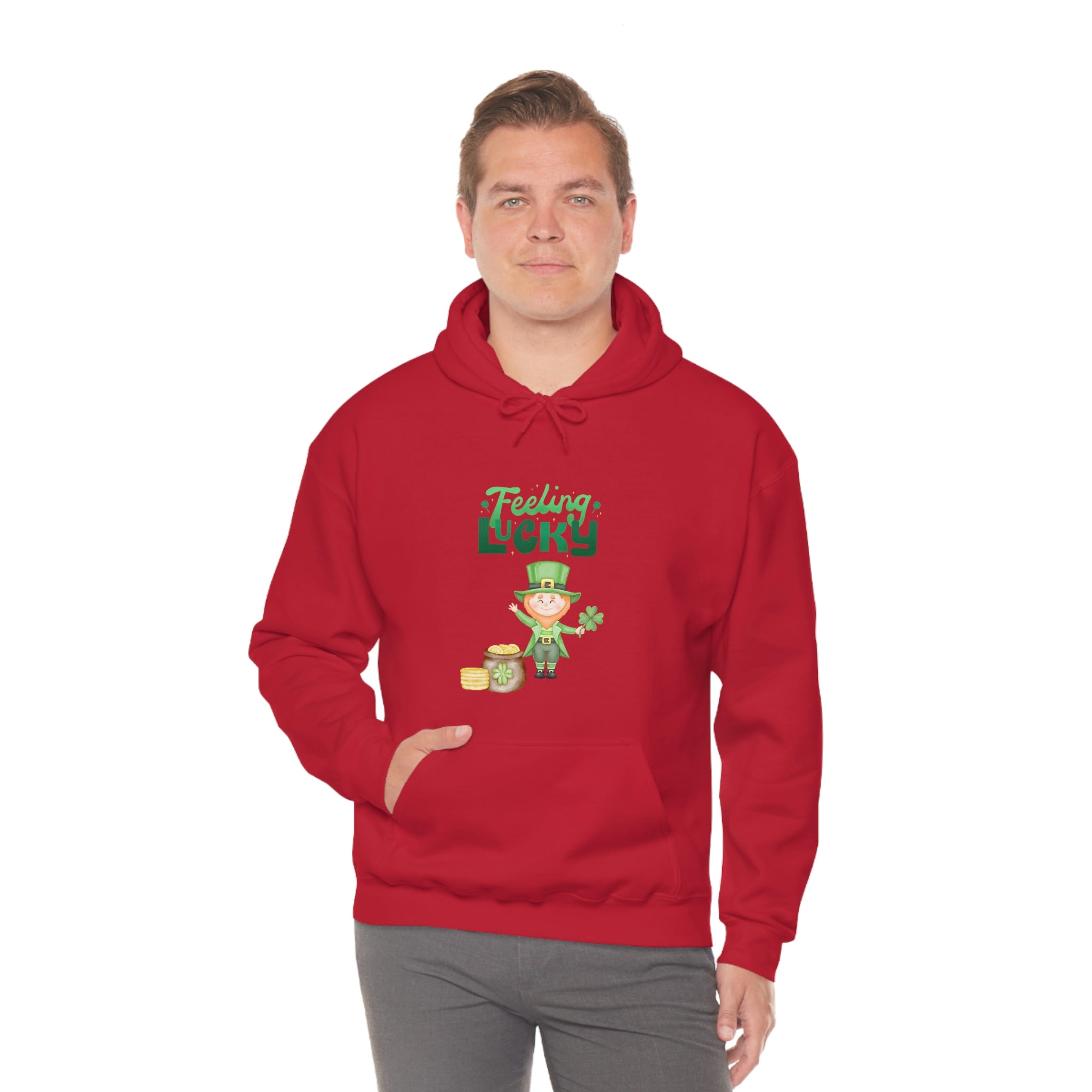 Feeling Lucky Unisex Heavy Blend™ Hooded Sweatshirt