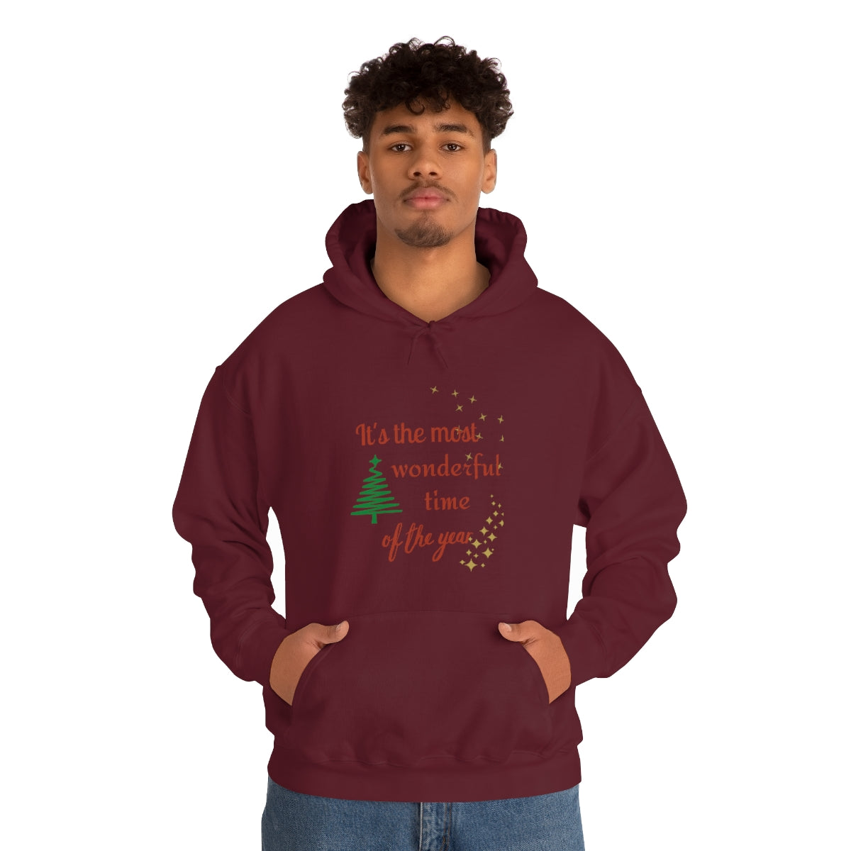 It's The Most Wonderful Time Of The Year Unisex Heavy Blend™ Hooded Sweatshirt