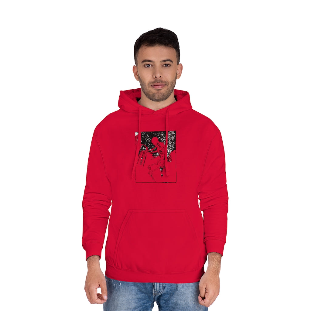 Piano Player Unisex Fleece Pullover Hoodie