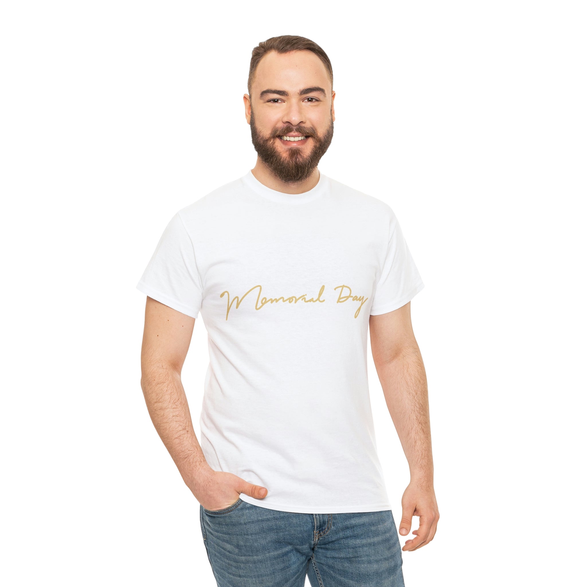 Memorial Day Unisex Heavy Cotton Tee