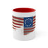 My Flag Accent Coffee Mug, 11oz