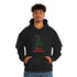 Merry Christmas Tree Unisex Heavy Blend™ Hooded Sweatshirt