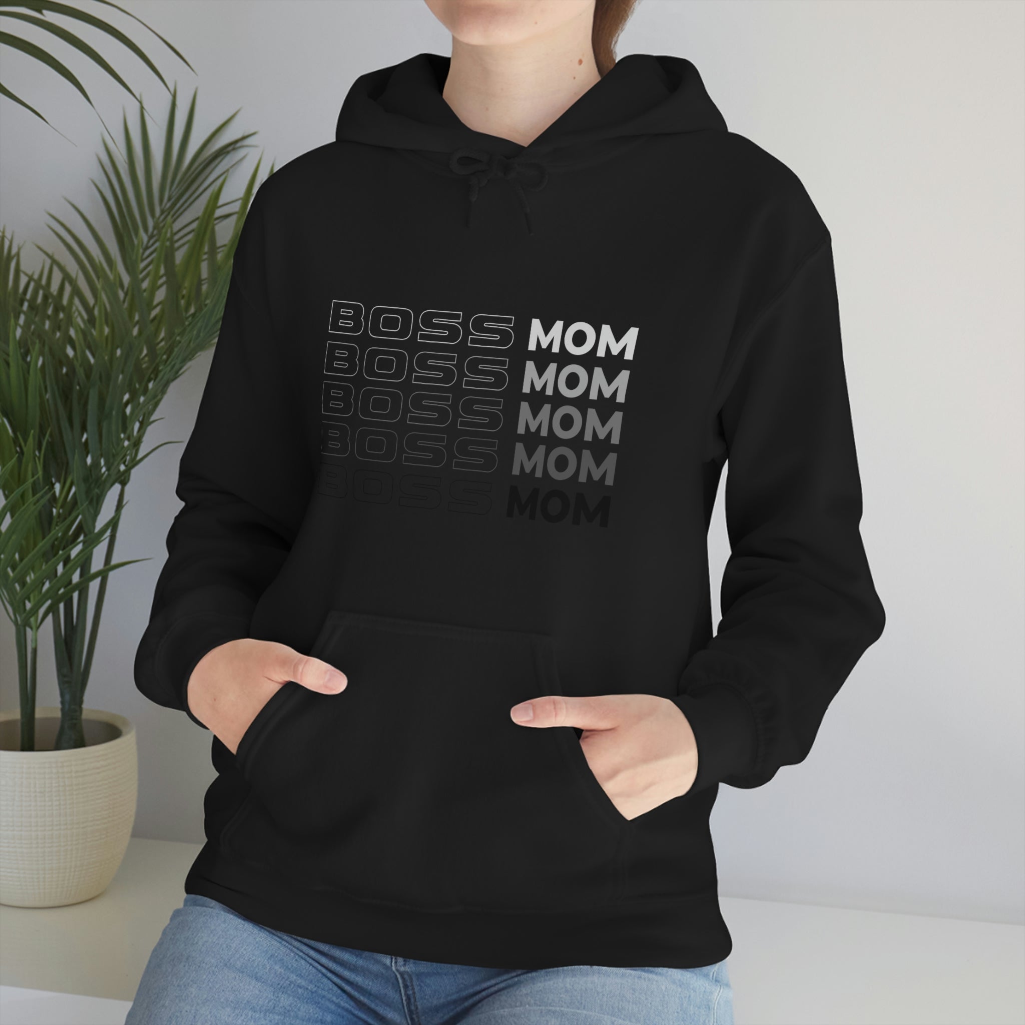 Boss Mom Unisex Heavy Blend™ Hooded Sweatshirt