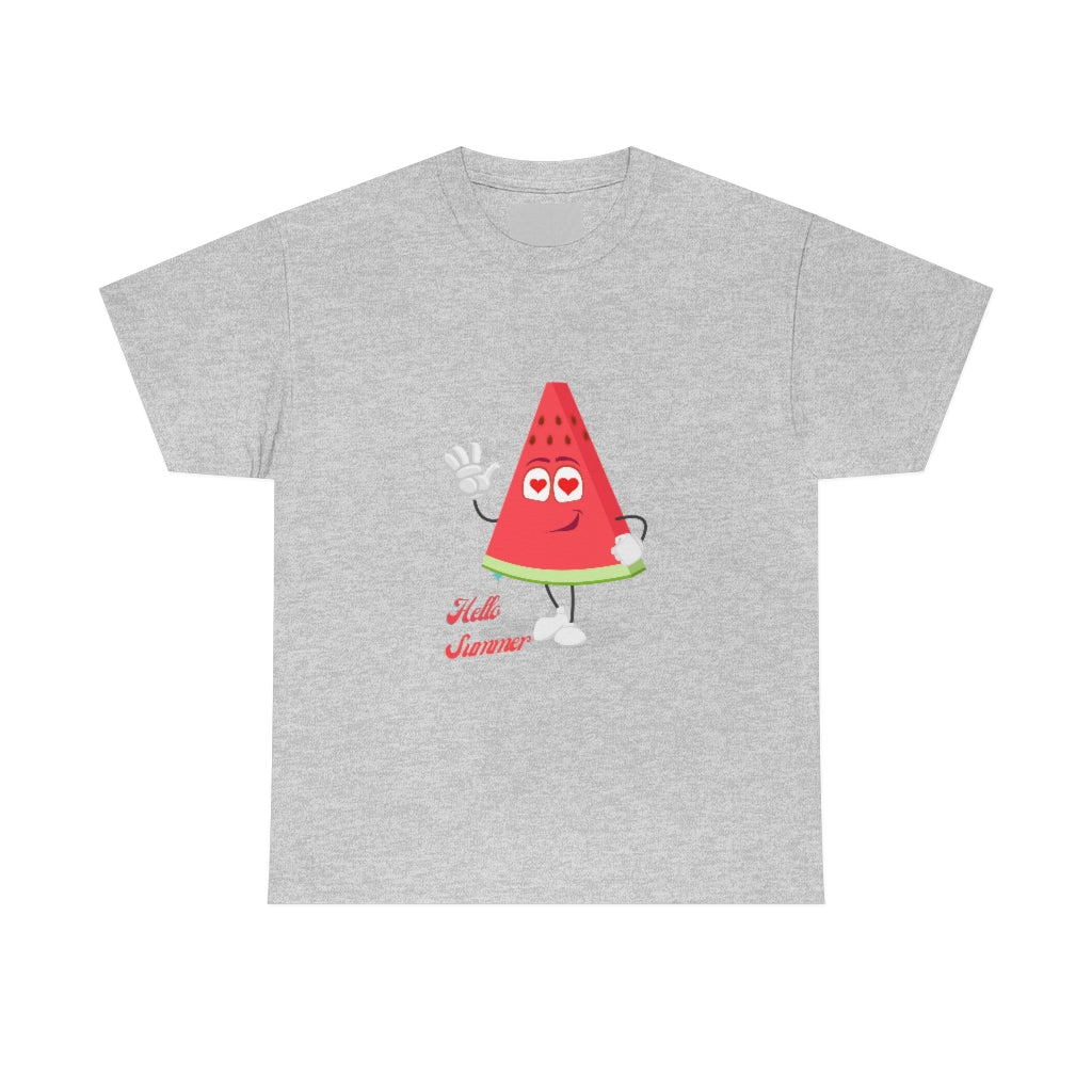 Hello Summer Unisex Heavy Cotton Tee