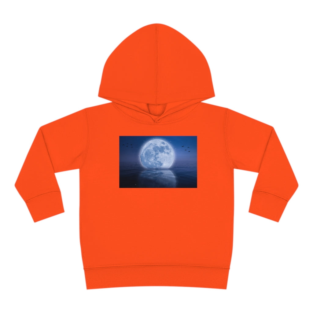 Mystical Moon Toddler Pullover Fleece Hoodie