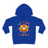Peace Love Turkey Toddler Pullover Fleece Hoodie