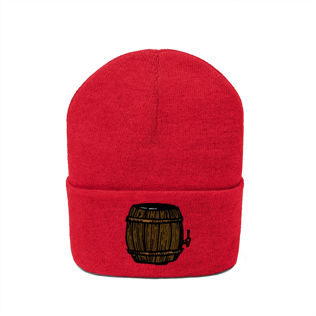 Keg Barrel Knit Beanie