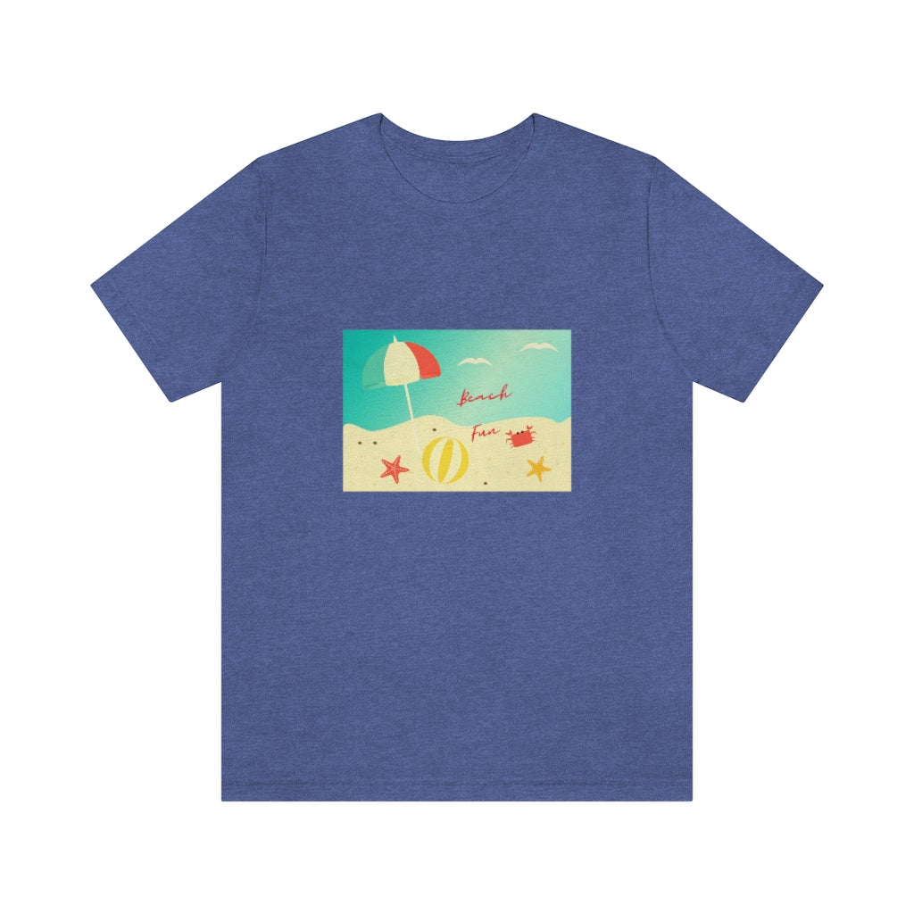 Beach Fun Unisex Jersey Short Sleeve Tee