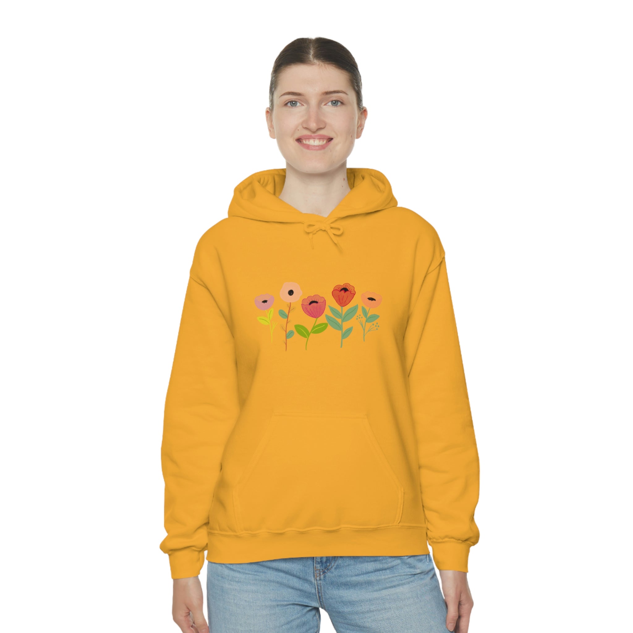 Spring Flowers Unisex Heavy Blend™ Hooded Sweatshirt