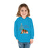 Merry Woolfmas Toddler Pullover Fleece Hoodie