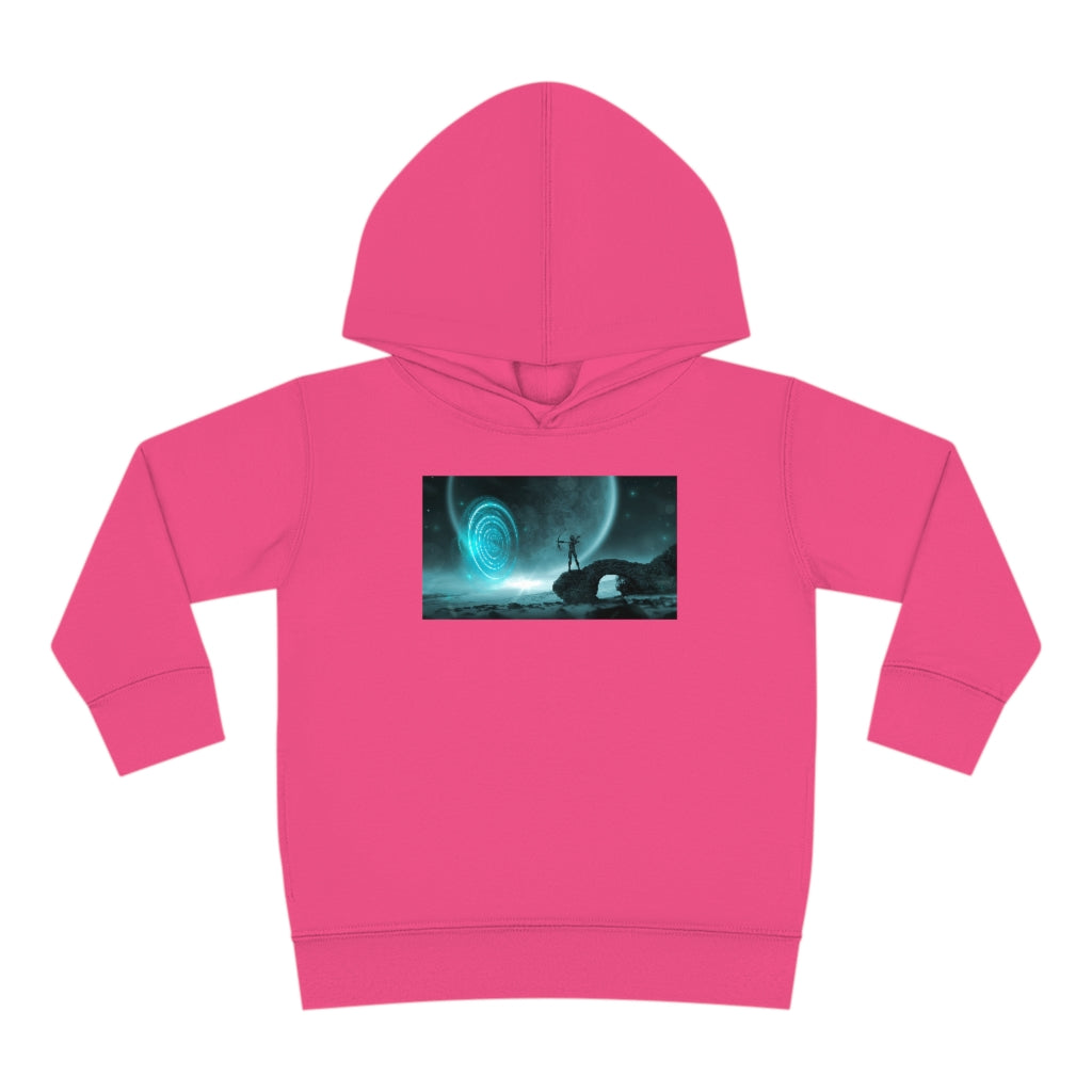 Mystical Moon Toddler Pullover Fleece Hoodie