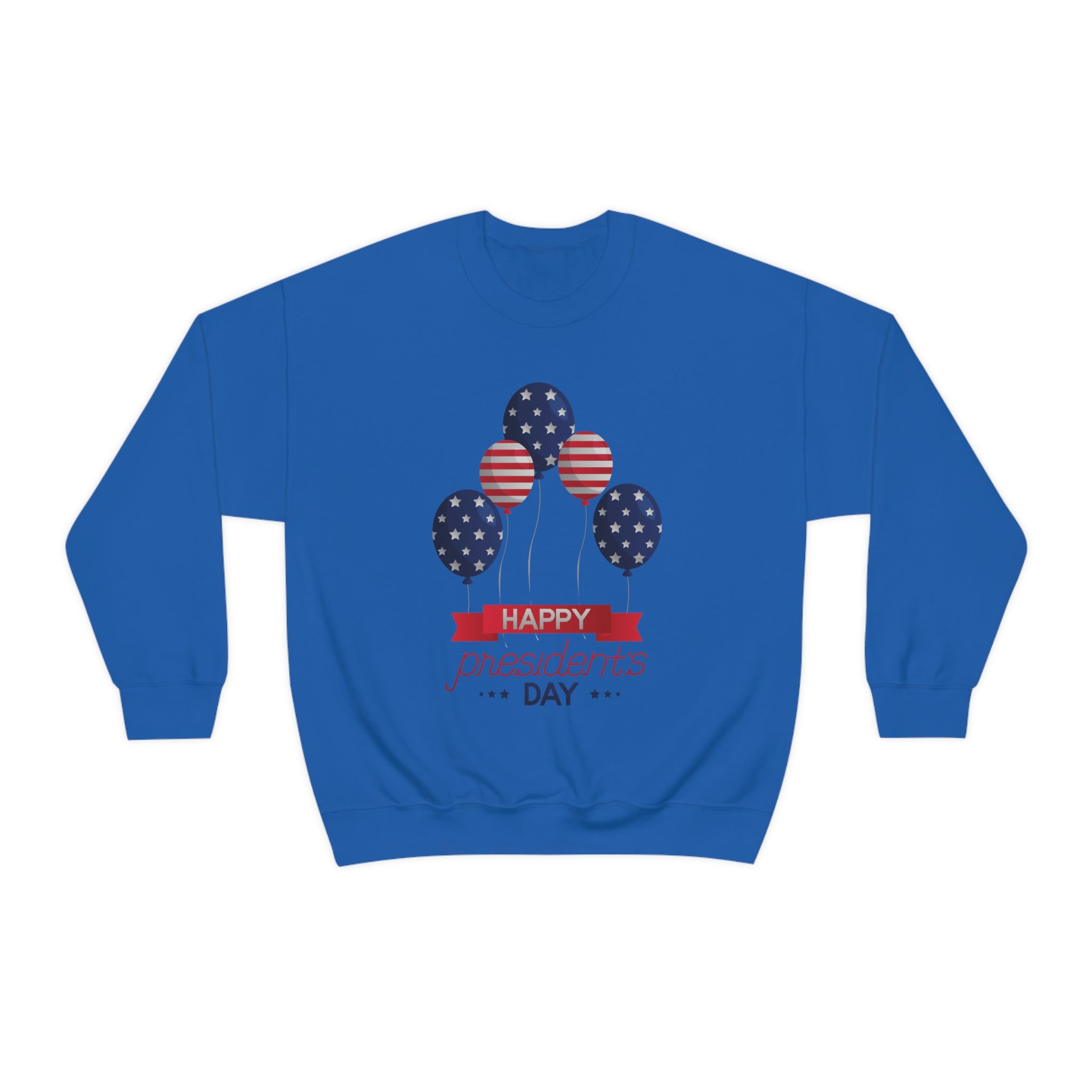 Happy President's Day Stars & Stripe Unisex Heavy Blend™ Crewneck Sweatshirt