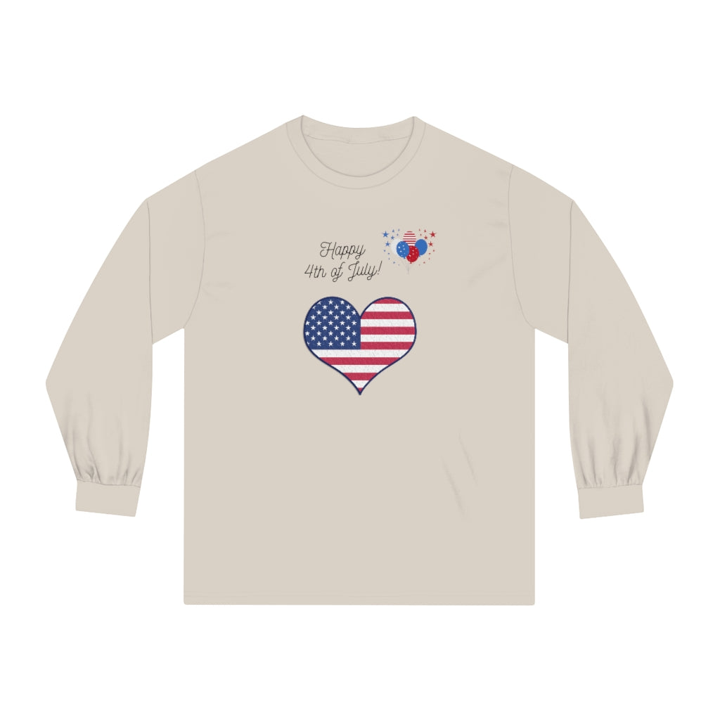 Happy 4th of July Unisex Classic Long Sleeve T-Shirt