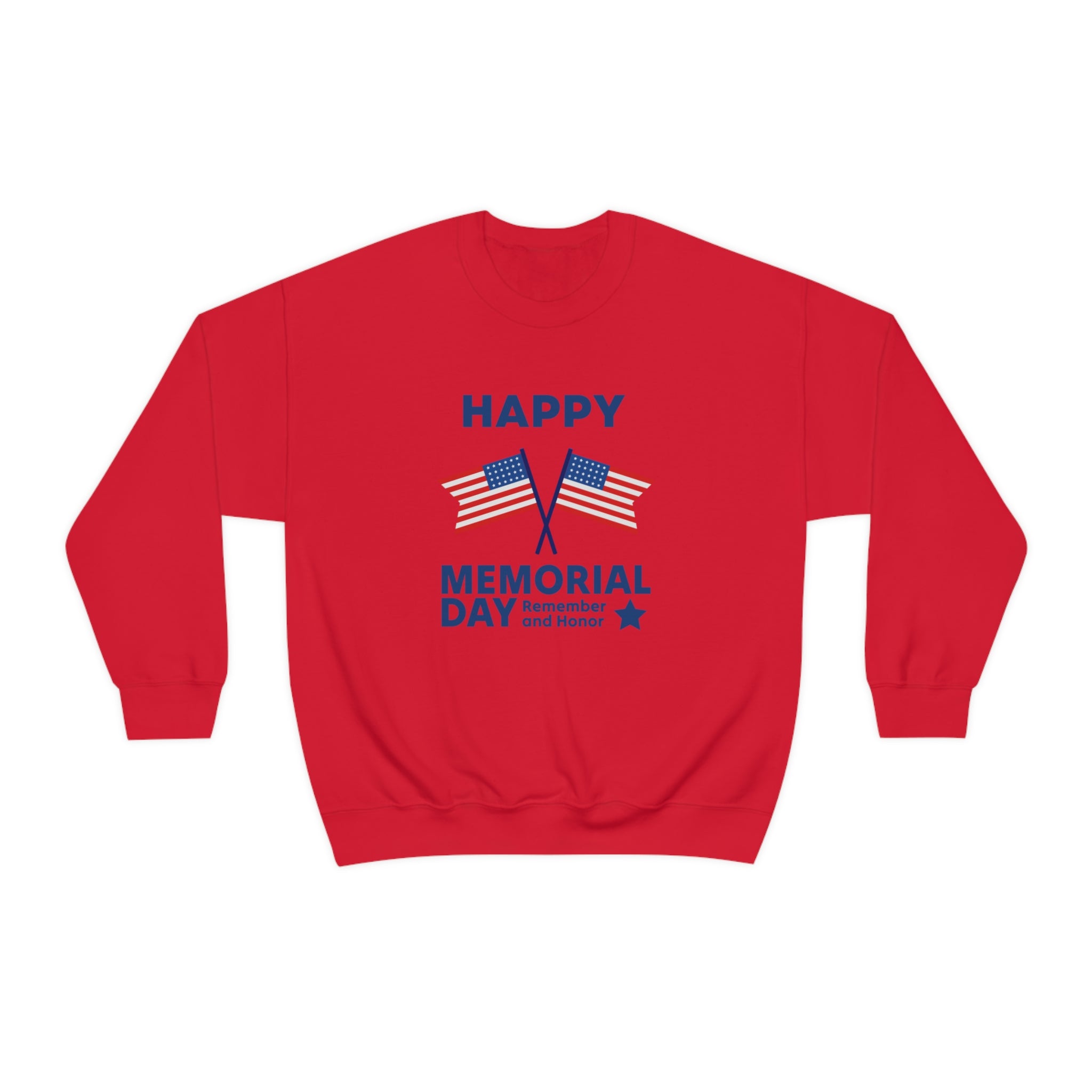 Happy Memorial Day Unisex Heavy Blend™ Crewneck Sweatshirt