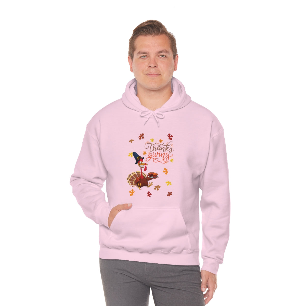 Thanksgiving Turkey Unisex Heavy Blend™ Hooded Sweatshirt