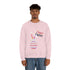 Happy Easter Day Bunny Unisex Heavy Blend™ Crewneck Sweatshirt