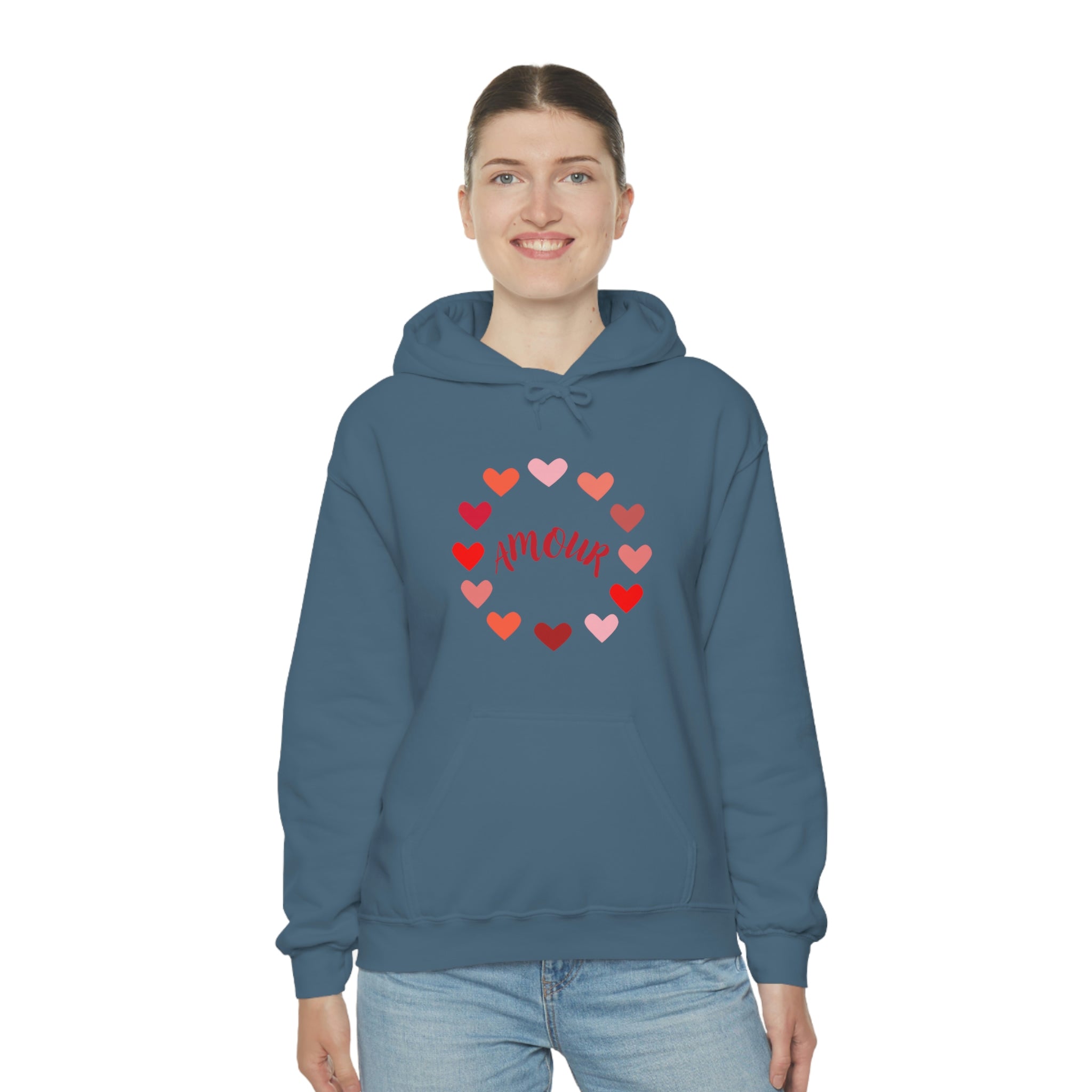 Amour Unisex Heavy Blend™ Hooded Sweatshirt