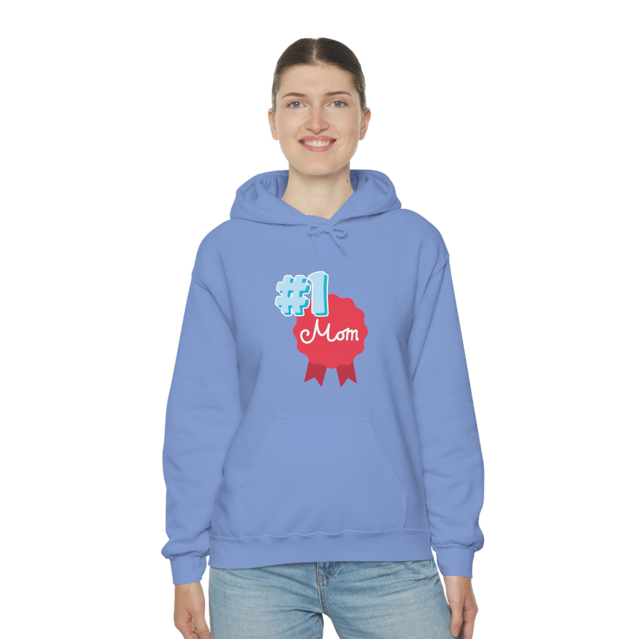 Mom You're No.1 Unisex Heavy Blend™ Hooded Sweatshirt