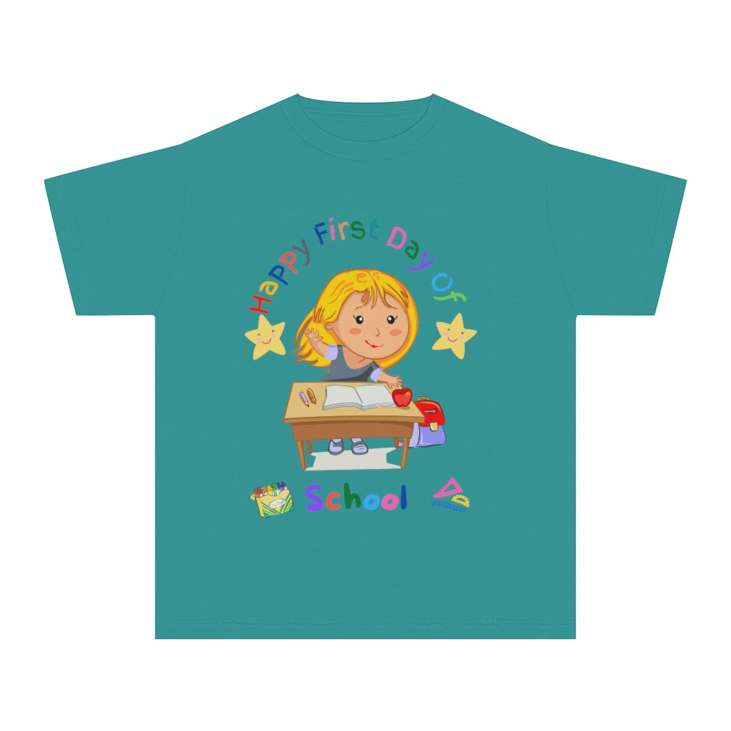 Happy First Day of School Youth Midweight Tee