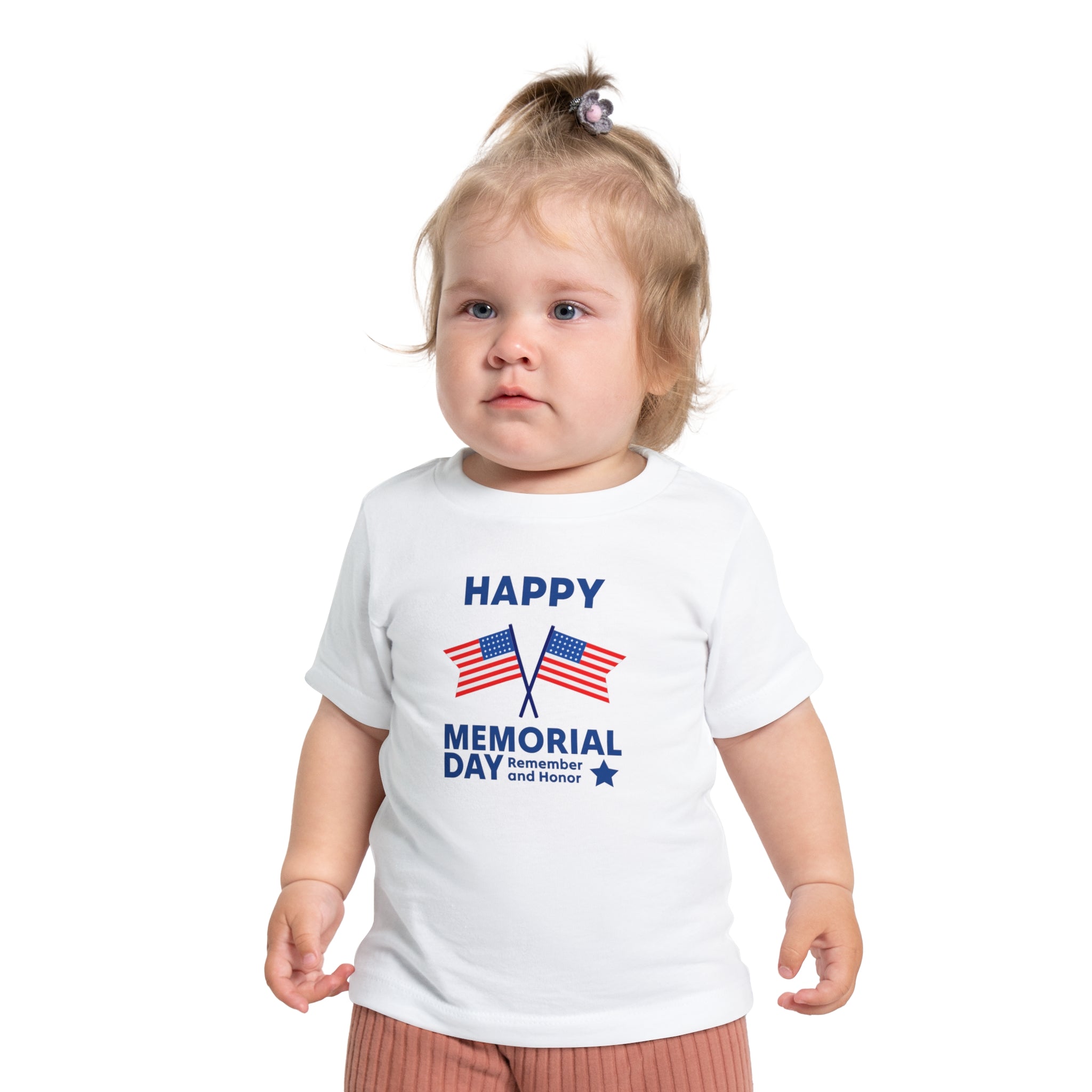 Happy Memorial Day Baby Short Sleeve T-Shirt