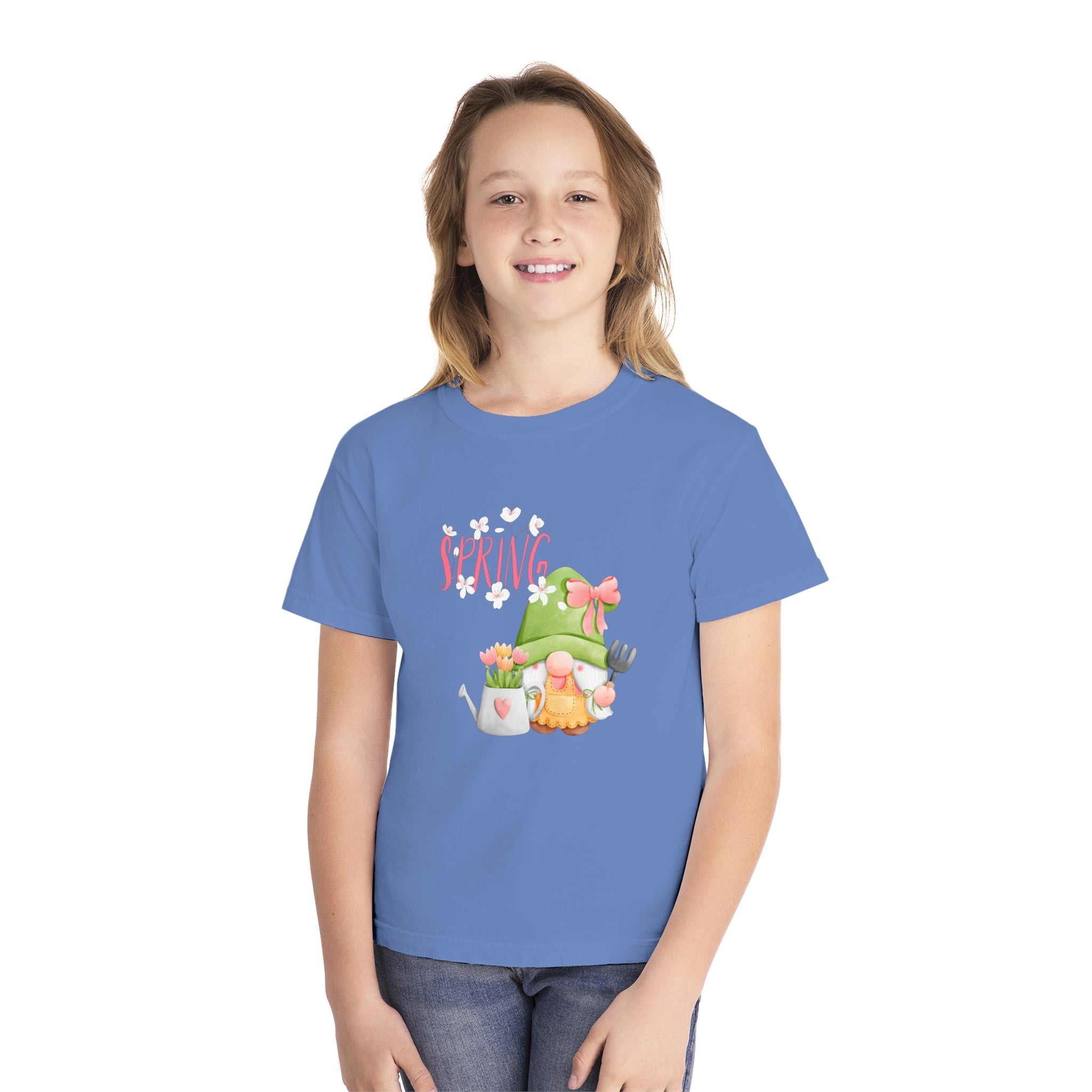 Gnome Happy Spring Youth Midweight Tee