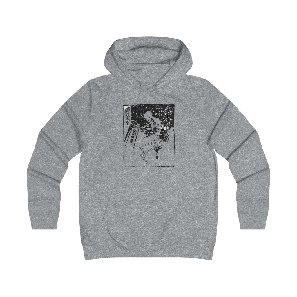 Skeleton Girlie College Hoodie