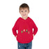 Merry Christmas From Santa & Helpers Toddler Pullover Fleece Hoodie
