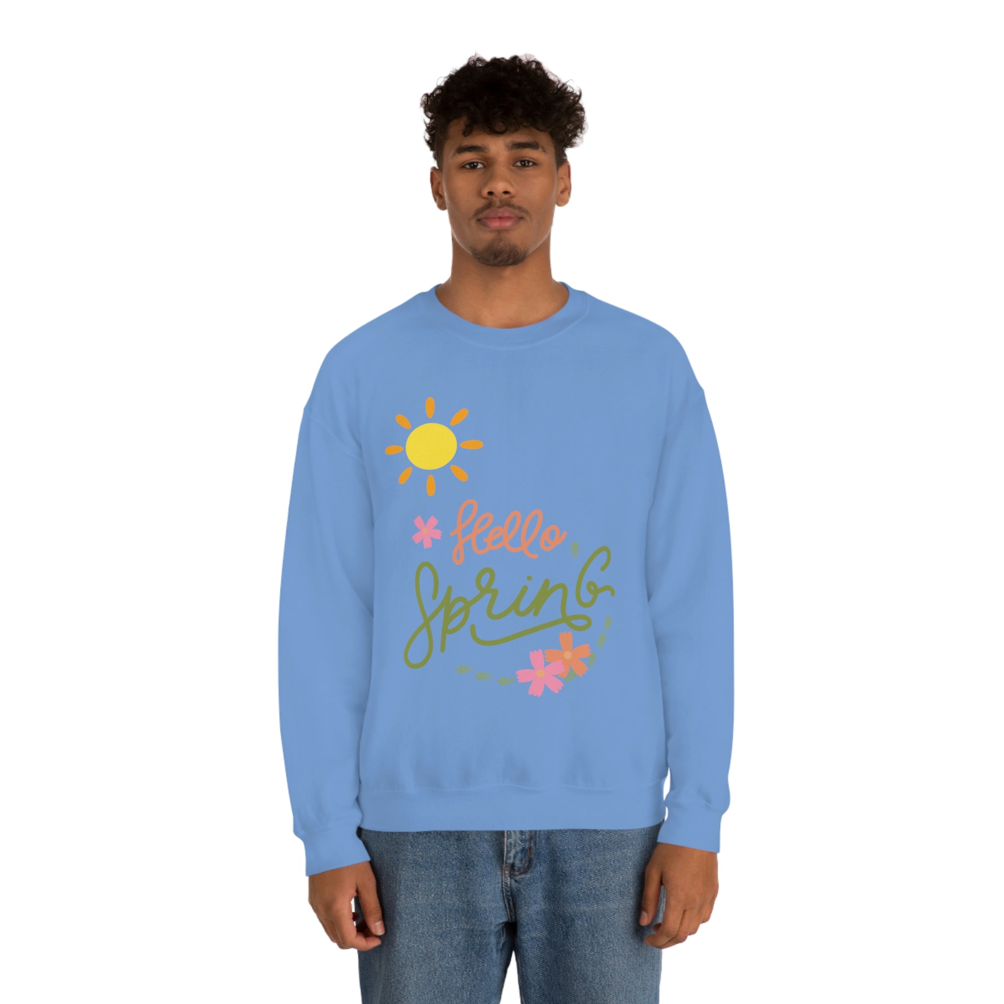 Spring Sunshine Unisex Heavy Blend™ Crewneck Sweatshirt