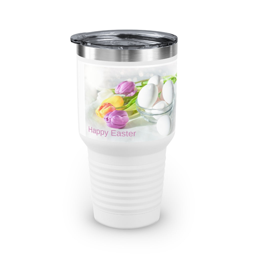 Happy Easter Ringneck Tumbler, 30oz