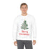 Merry Christmas Tree Unisex Heavy Blend™ Crewneck Sweatshirt