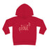 With Love Toddler Pullover Fleece Hoodie