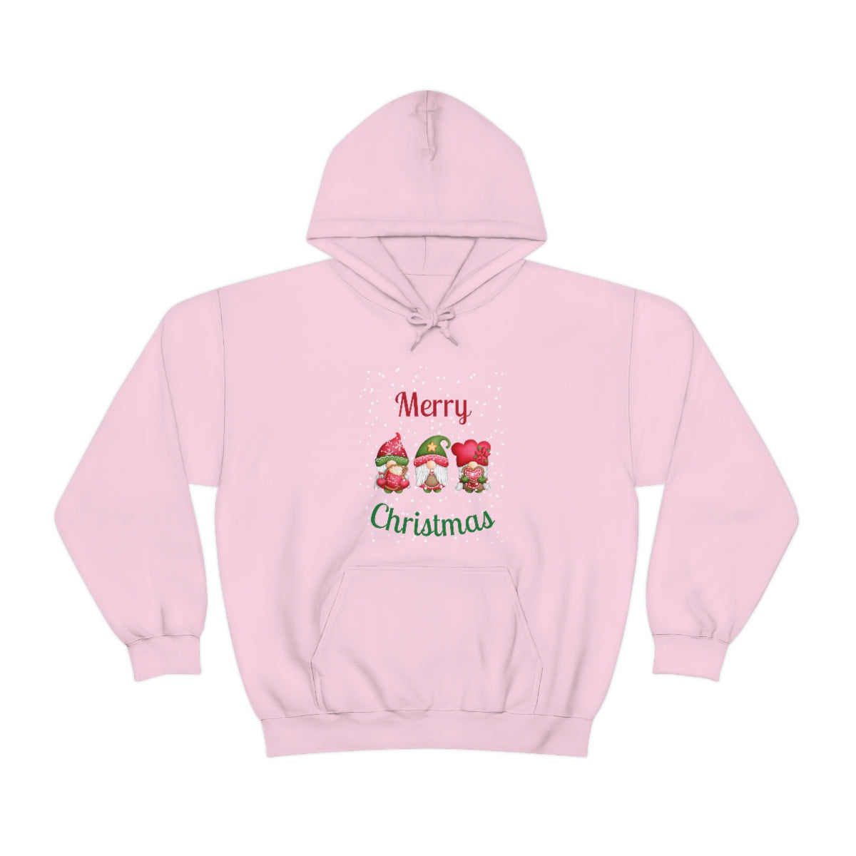 Three Gnomes Merry Christmas Unisex Heavy Blend™ Hooded Sweatshirt
