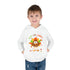 Peace Love Turkey Toddler Pullover Fleece Hoodie