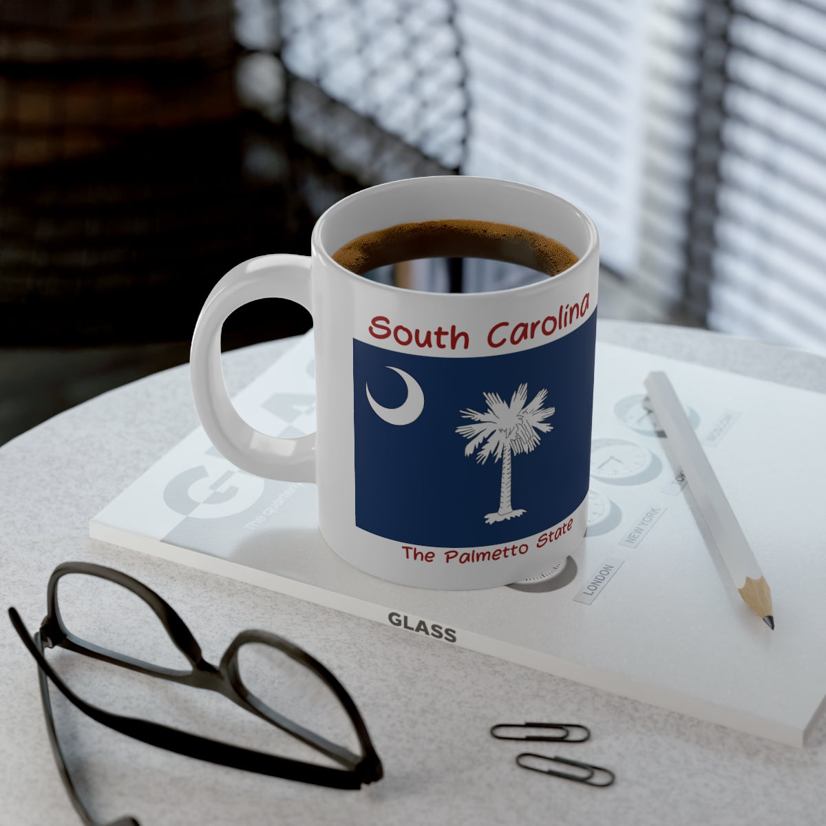 South Carolina State Flag Jumbo Mug, 20oz